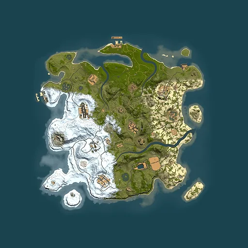 Rust map seed 1984304216, 3600x3600m top-down preview