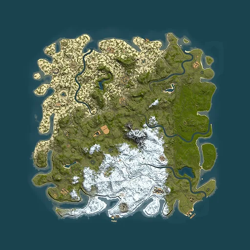 Rust map seed 195304088, 5900x5900m top-down preview