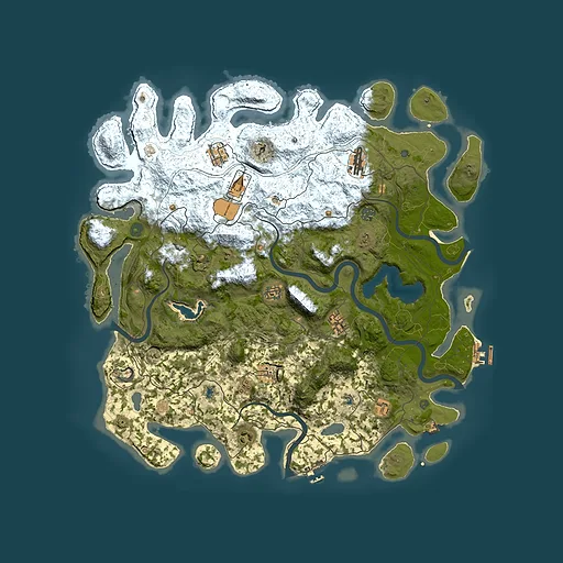 Rust map seed 1409671026, 4750x4750m top-down preview