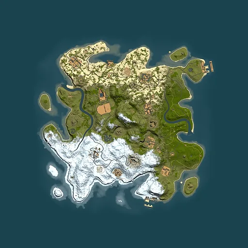Rust map seed 250601902, 3550x3550m top-down preview