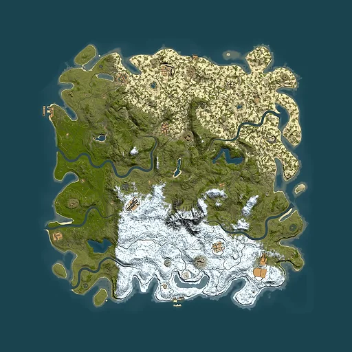 Rust map seed 1979758977, 5700x5700m top-down preview