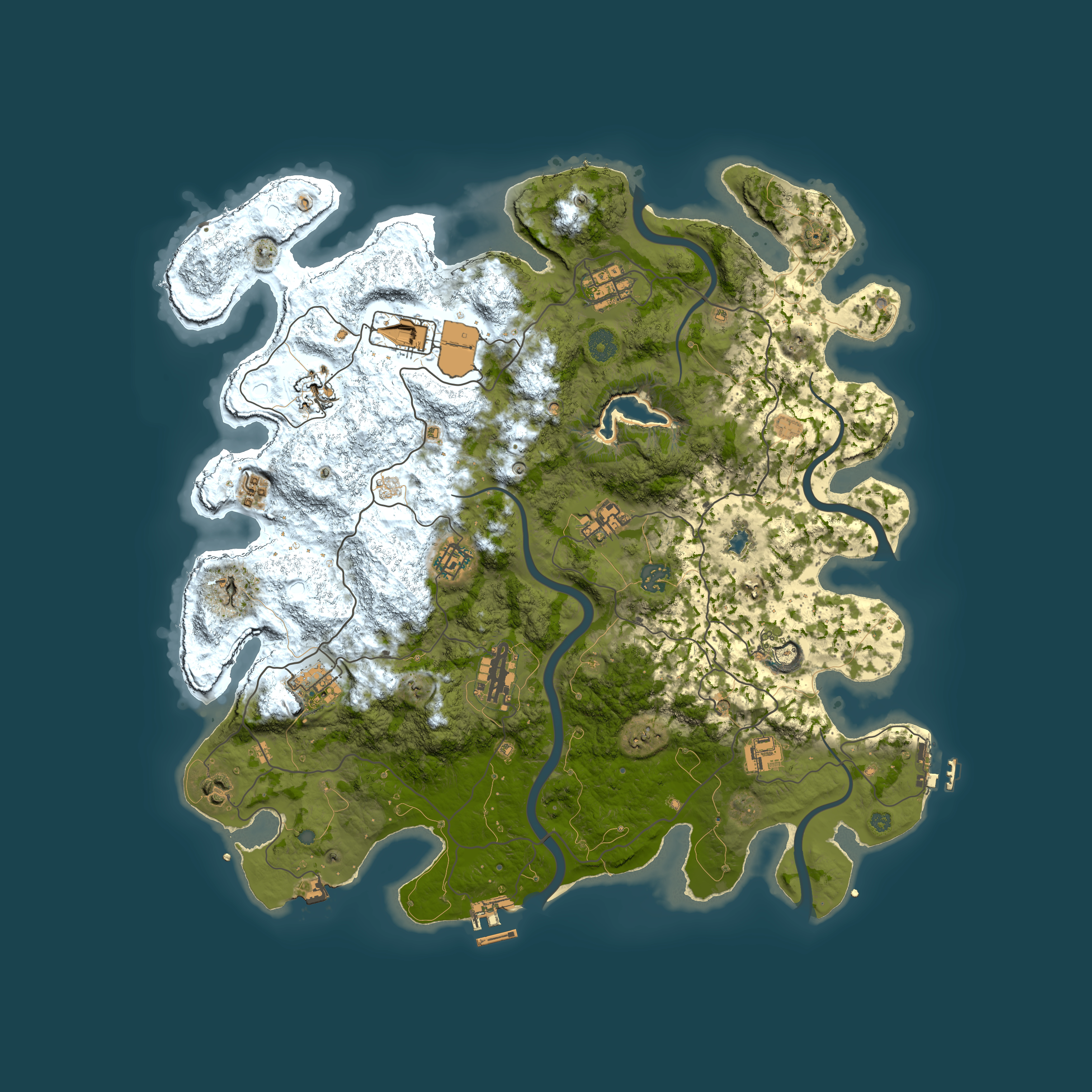 Full top-down render of Rust map seed 2089170288, 4200x4200m