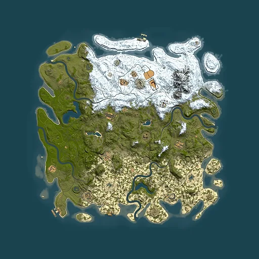 Rust map seed 979610790, 5400x5400m top-down preview