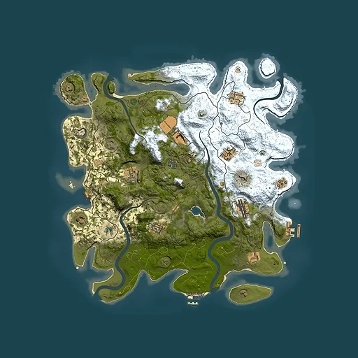 Rust map seed 1676436588, 4150x4150m top-down preview
