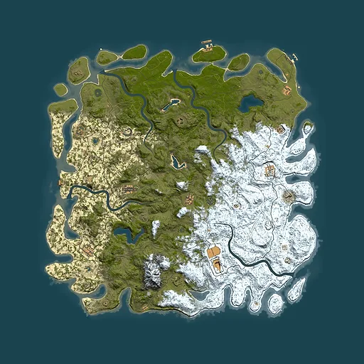 Rust map seed 82155592, 5900x5900m top-down preview