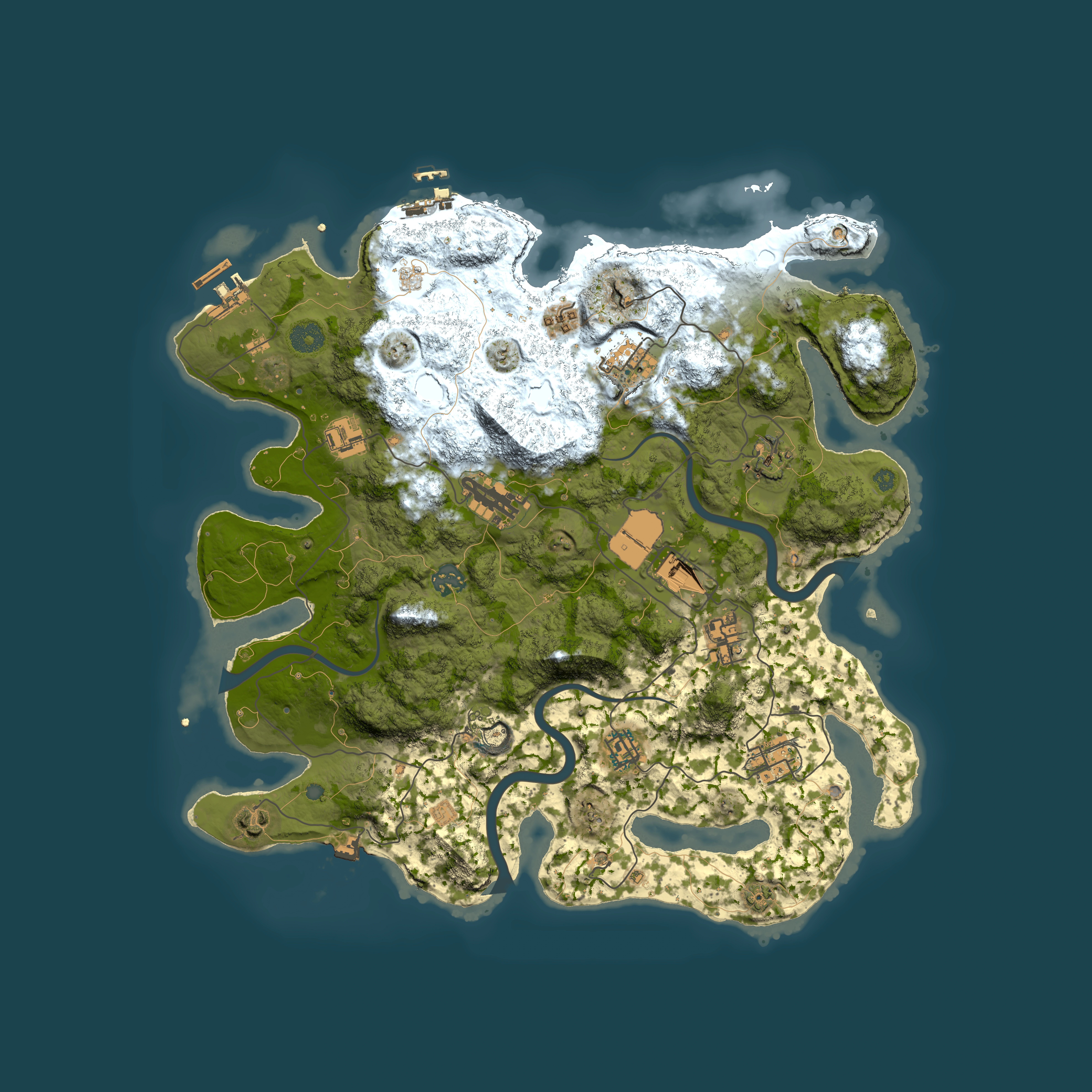 Full top-down render of Rust map seed 1779212167, 3900x3900m