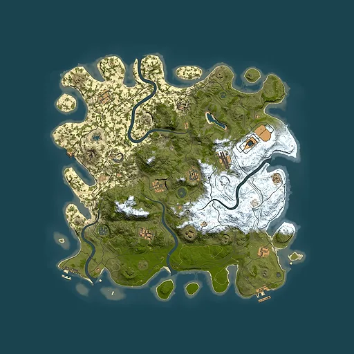 Rust map seed 1773653379, 4450x4450m top-down preview
