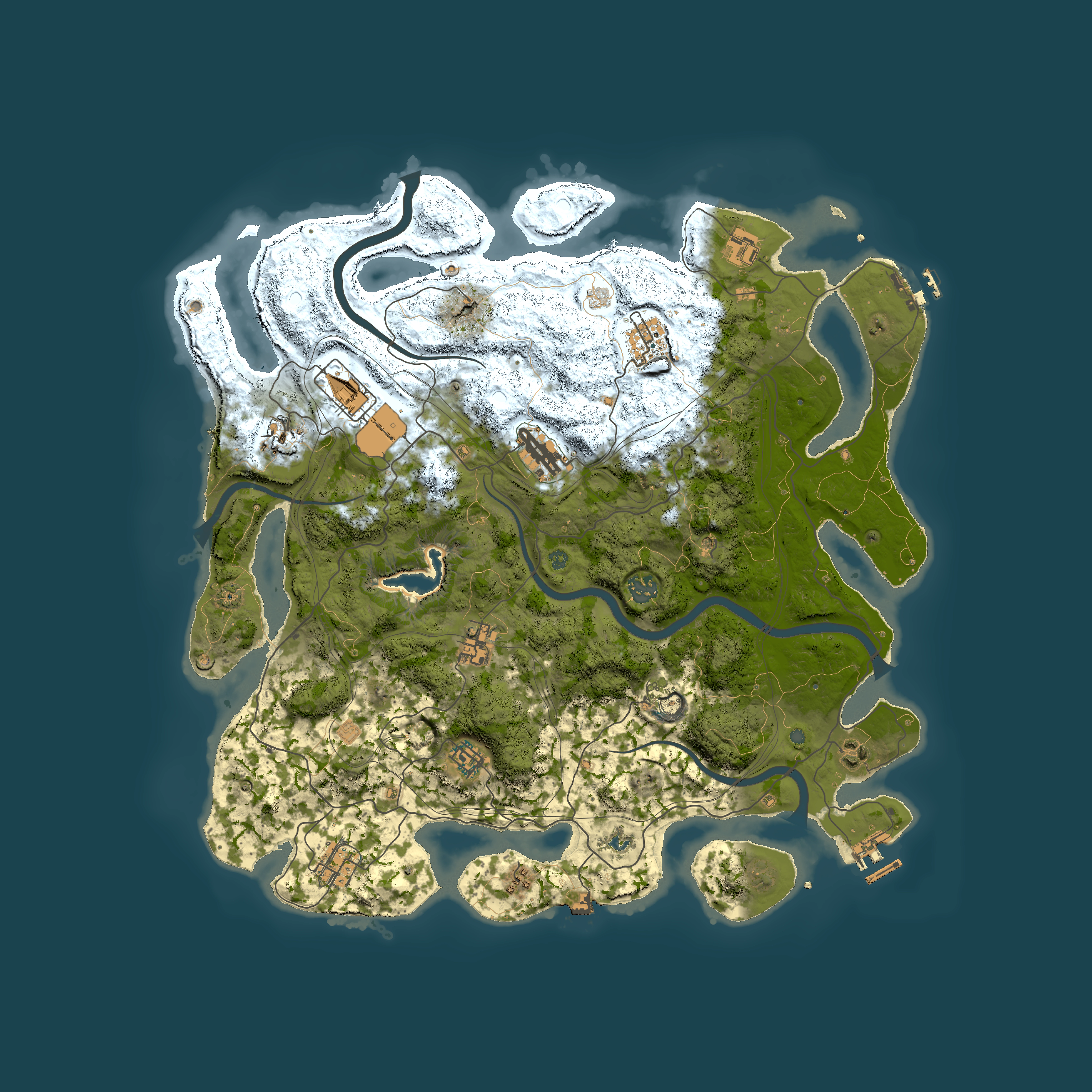 Full top-down render of Rust map seed 72859199, 4350x4350m