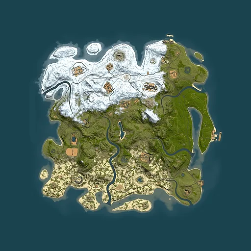 Rust map seed 1767444912, 4350x4350m top-down preview