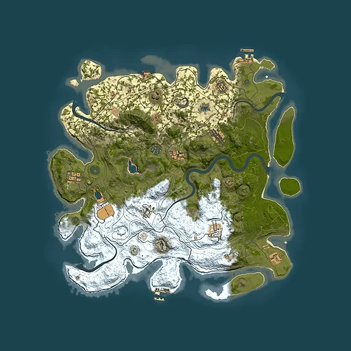 Rust map seed 1739133703, 4250x4250m top-down preview