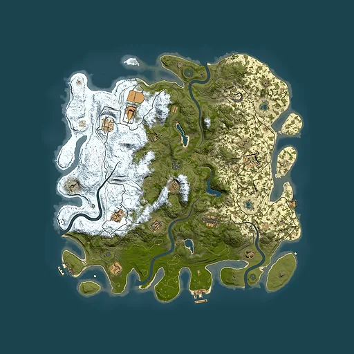Rust map seed 1749626133, 4500x4500m top-down preview