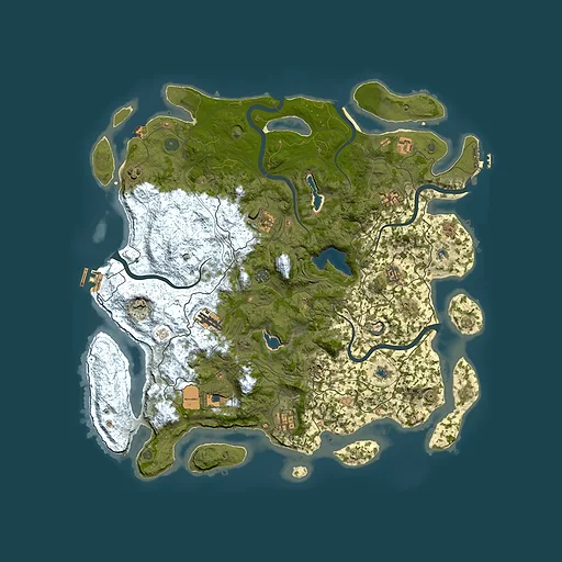 Rust map seed 1629253525, 4750x4750m top-down preview