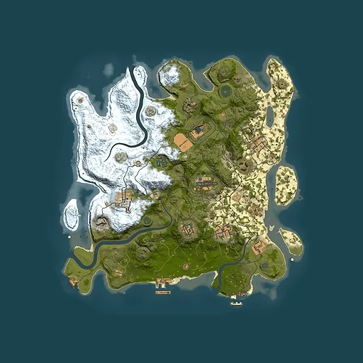 Rust map seed 1982418769, 3800x3800m top-down preview