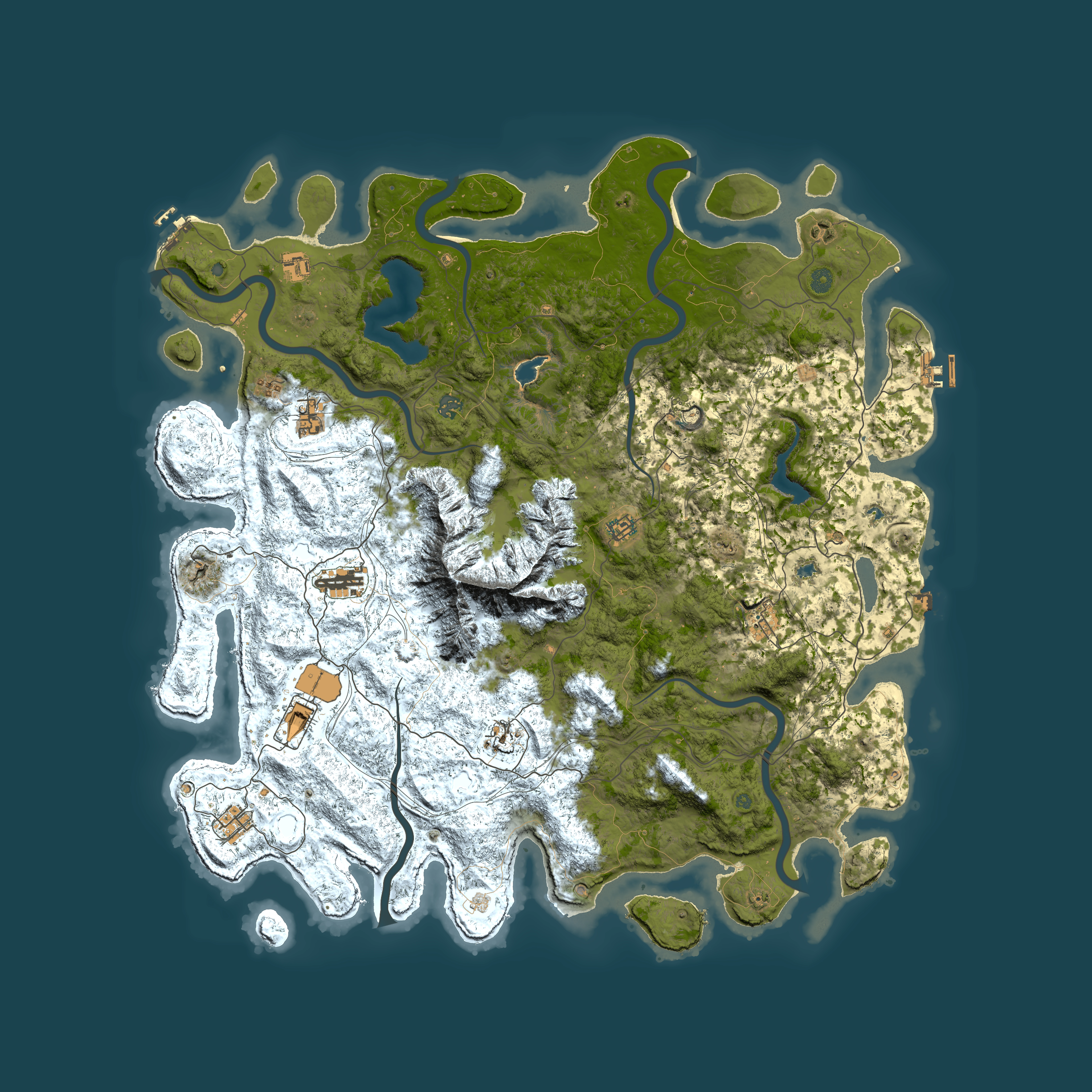 Full top-down render of Rust map seed 434228904, 5400x5400m