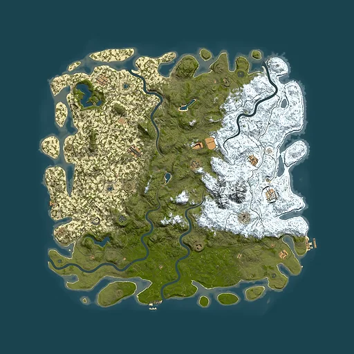 Rust map seed 1724517705, 6000x6000m top-down preview