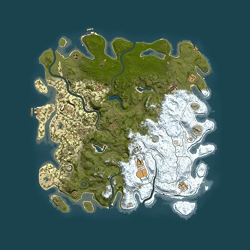 Rust map seed 1793937561, 4850x4850m top-down preview