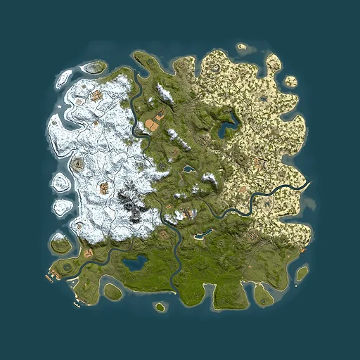 Rust map seed 1955588946, 5800x5800m top-down preview