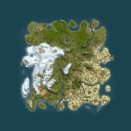 Rust map seed 97668344, 4400x4400m top-down preview
