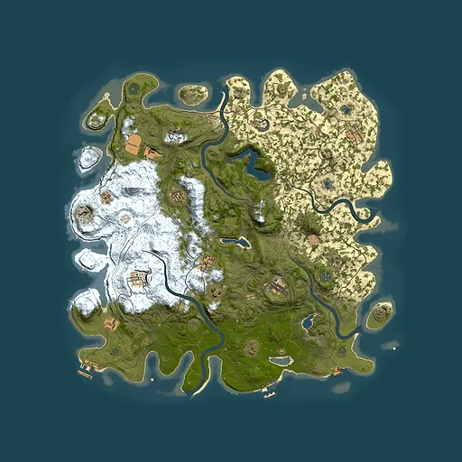 Rust map seed 2144842563, 4800x4800m top-down preview