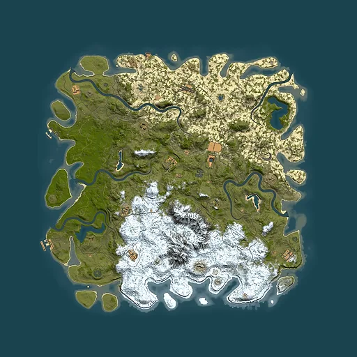 Rust map seed 2058586986, 5650x5650m top-down preview