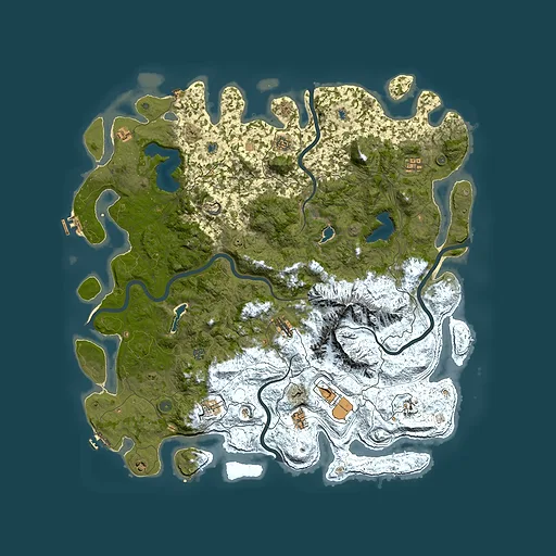 Rust map seed 423417475, 5550x5550m top-down preview