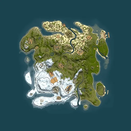 Rust map seed 1121511582, 3750x3750m top-down preview