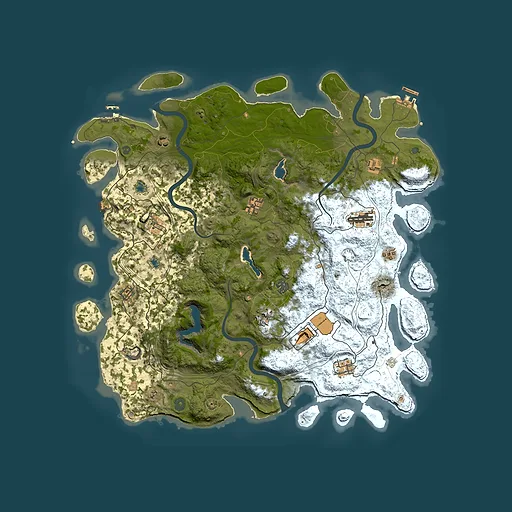 Rust map seed 1687550442, 4750x4750m top-down preview