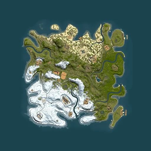Rust map seed 1533768774, 4200x4200m top-down preview