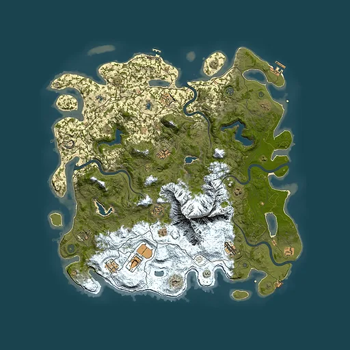Rust map seed 1844346150, 5000x5000m top-down preview