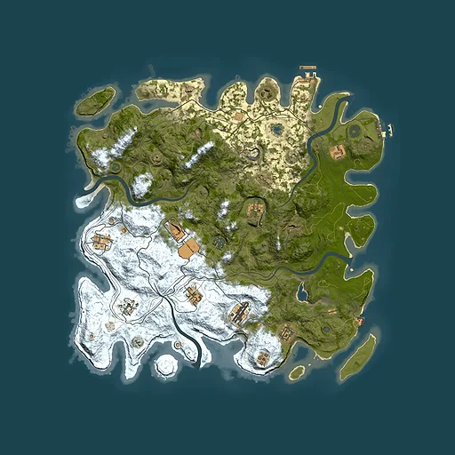 Rust map seed 734751771, 4400x4400m top-down preview