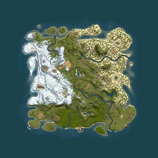 Rust map seed 92470898, 4800x4800m top-down preview