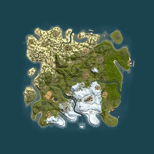 Rust map seed 1184595231, 3900x3900m top-down preview