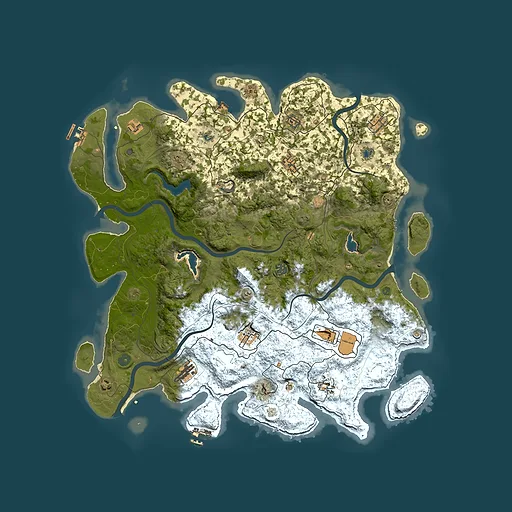 Rust map seed 1742902246, 4900x4900m top-down preview