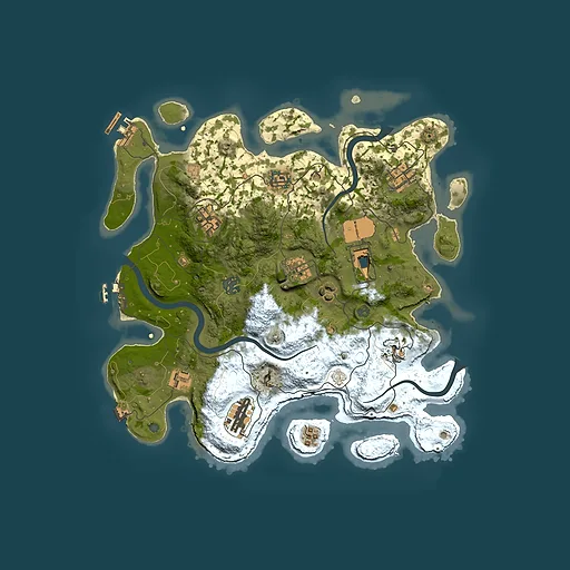 Rust map seed 1966486099, 3550x3550m top-down preview