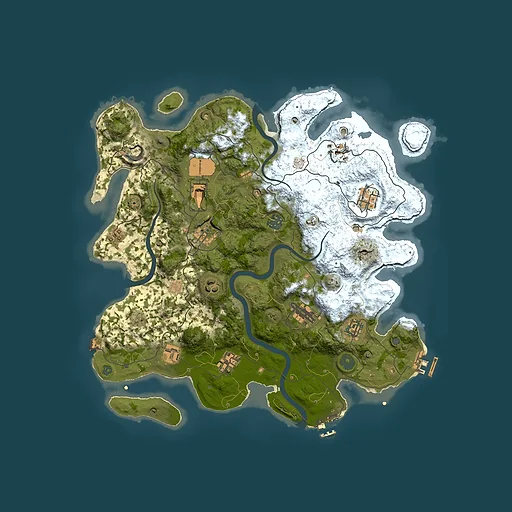 Rust map seed 704714717, 3900x3900m top-down preview