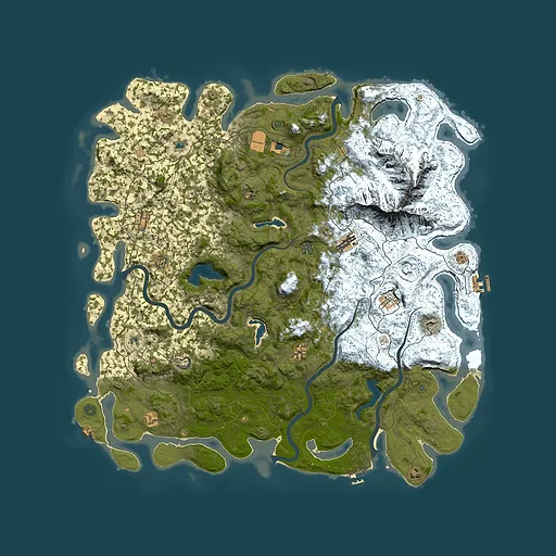 Rust map seed 586369654, 5650x5650m top-down preview