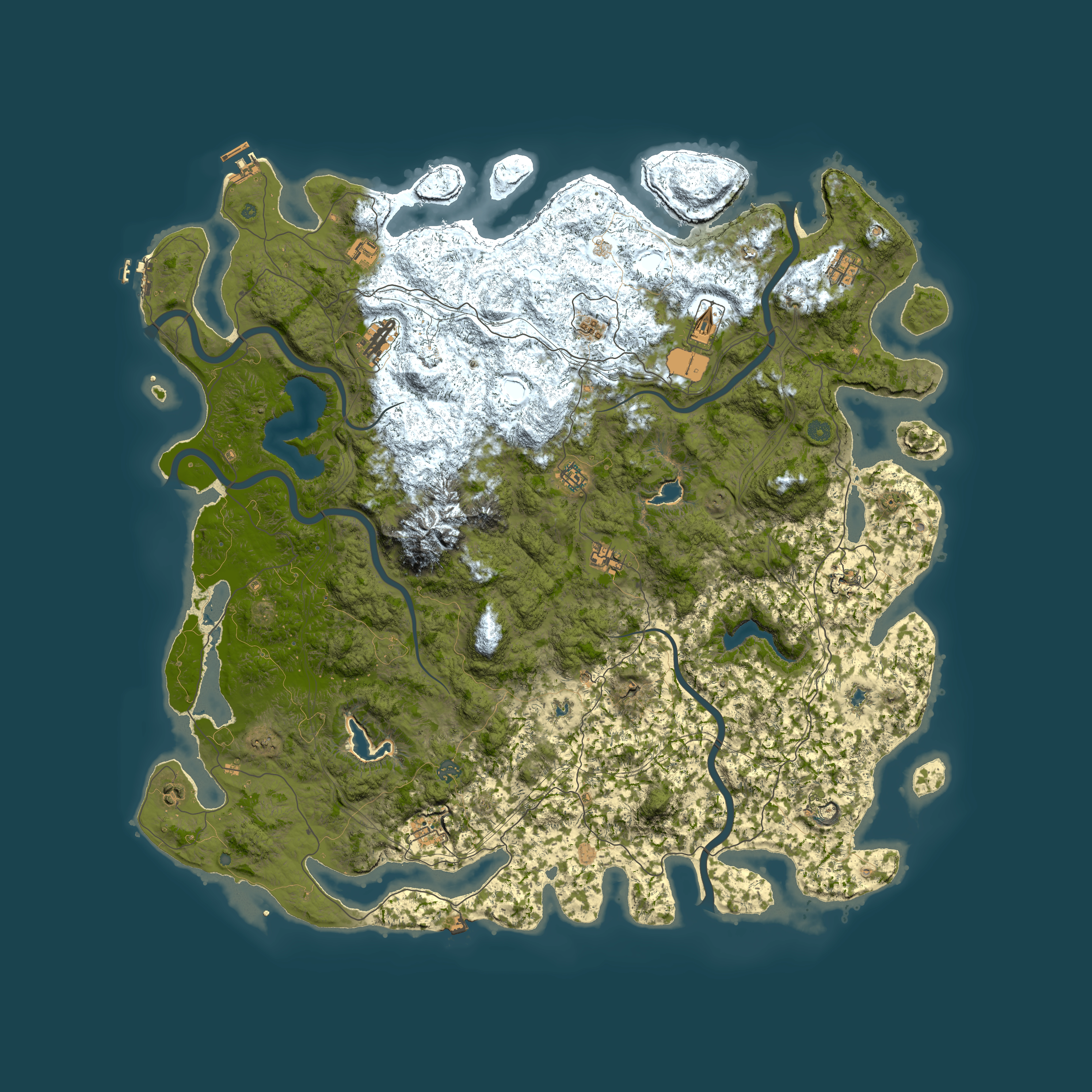 Full top-down render of Rust map seed 903879504, 5750x5750m