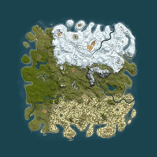 Rust map seed 452094527, 5900x5900m top-down preview