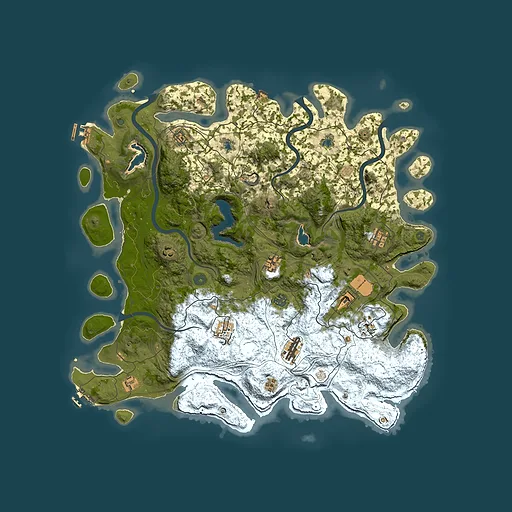 Rust map seed 2088163436, 4750x4750m top-down preview