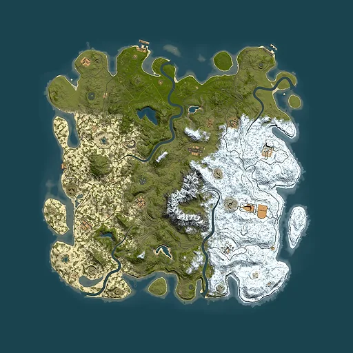 Rust map seed 892974176, 5500x5500m top-down preview