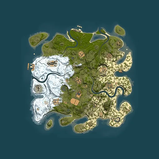 Rust map seed 863816716, 3750x3750m top-down preview