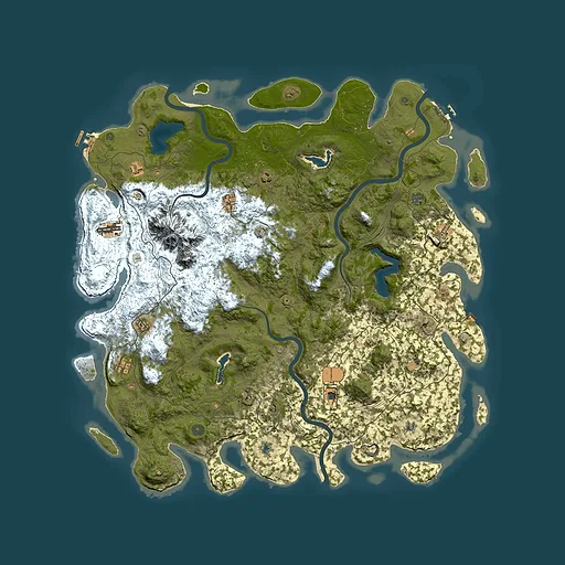Rust map seed 727766559, 5550x5550m top-down preview