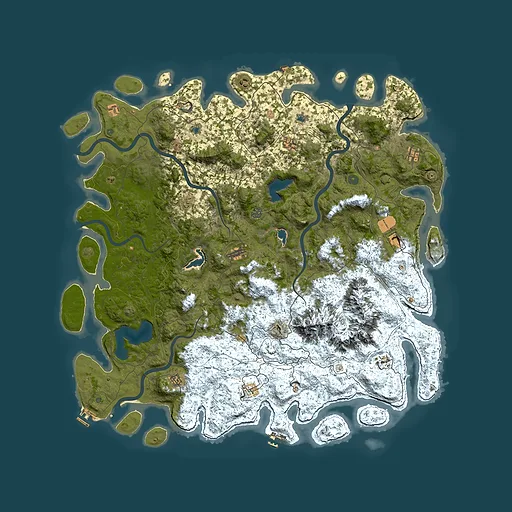 Rust map seed 1062304728, 5900x5900m top-down preview