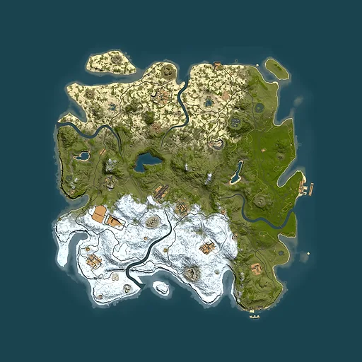 Rust map seed 1559157896, 4500x4500m top-down preview