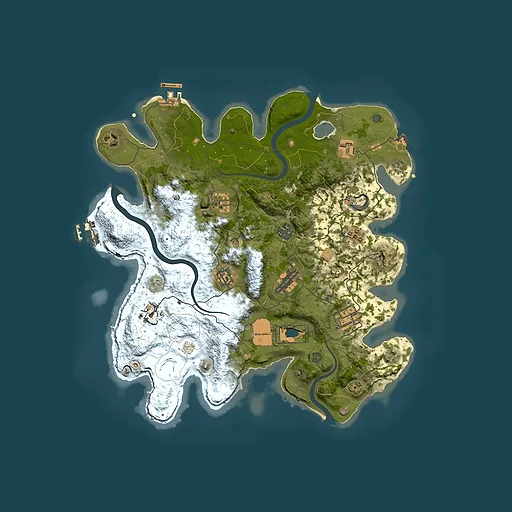 Rust map seed 1784932860, 3700x3700m top-down preview