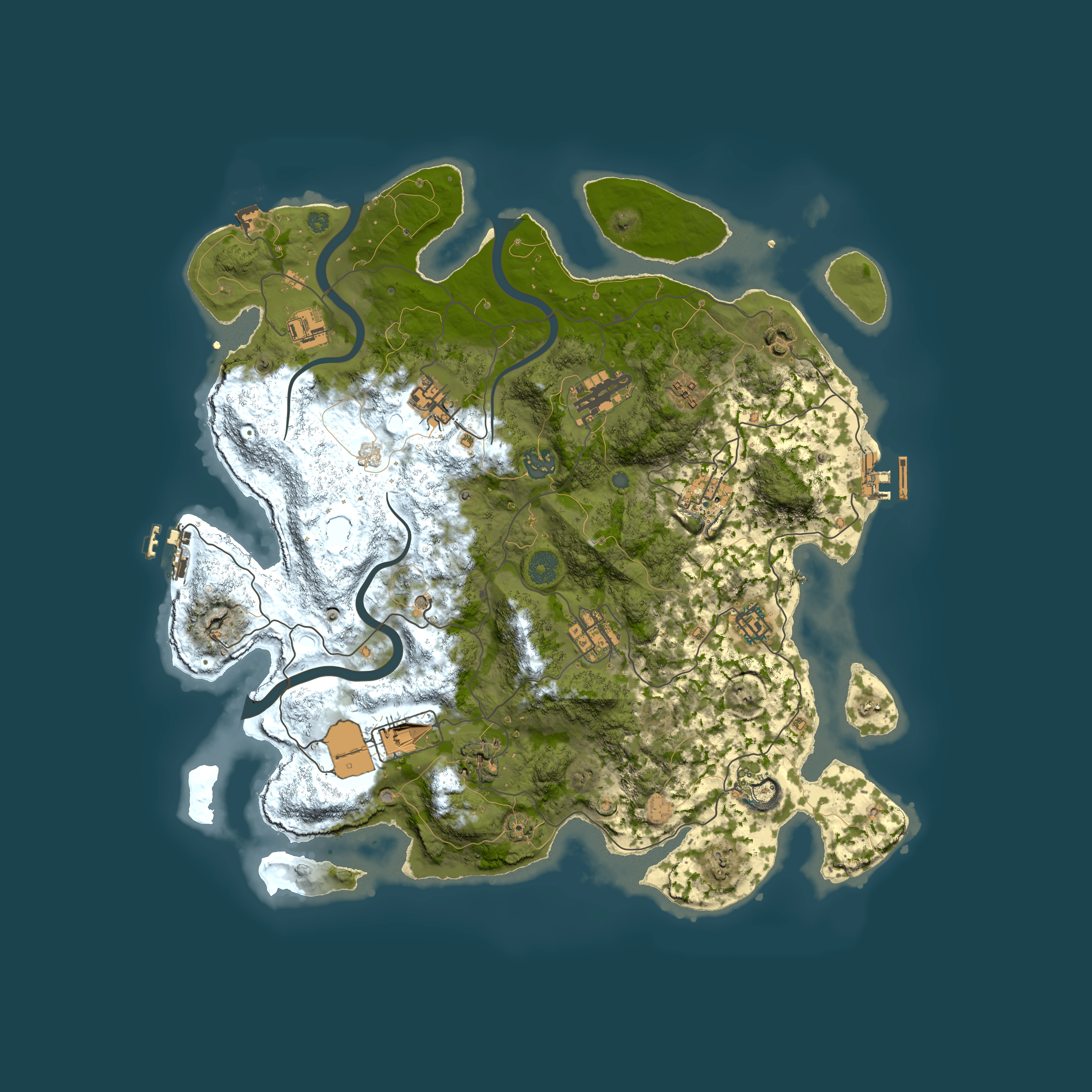 Full top-down render of Rust map seed 339041250, 3950x3950m