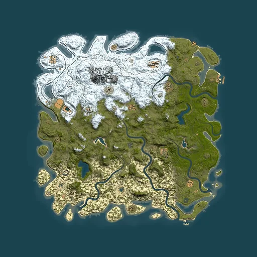 Rust map seed 391726648, 5650x5650m top-down preview