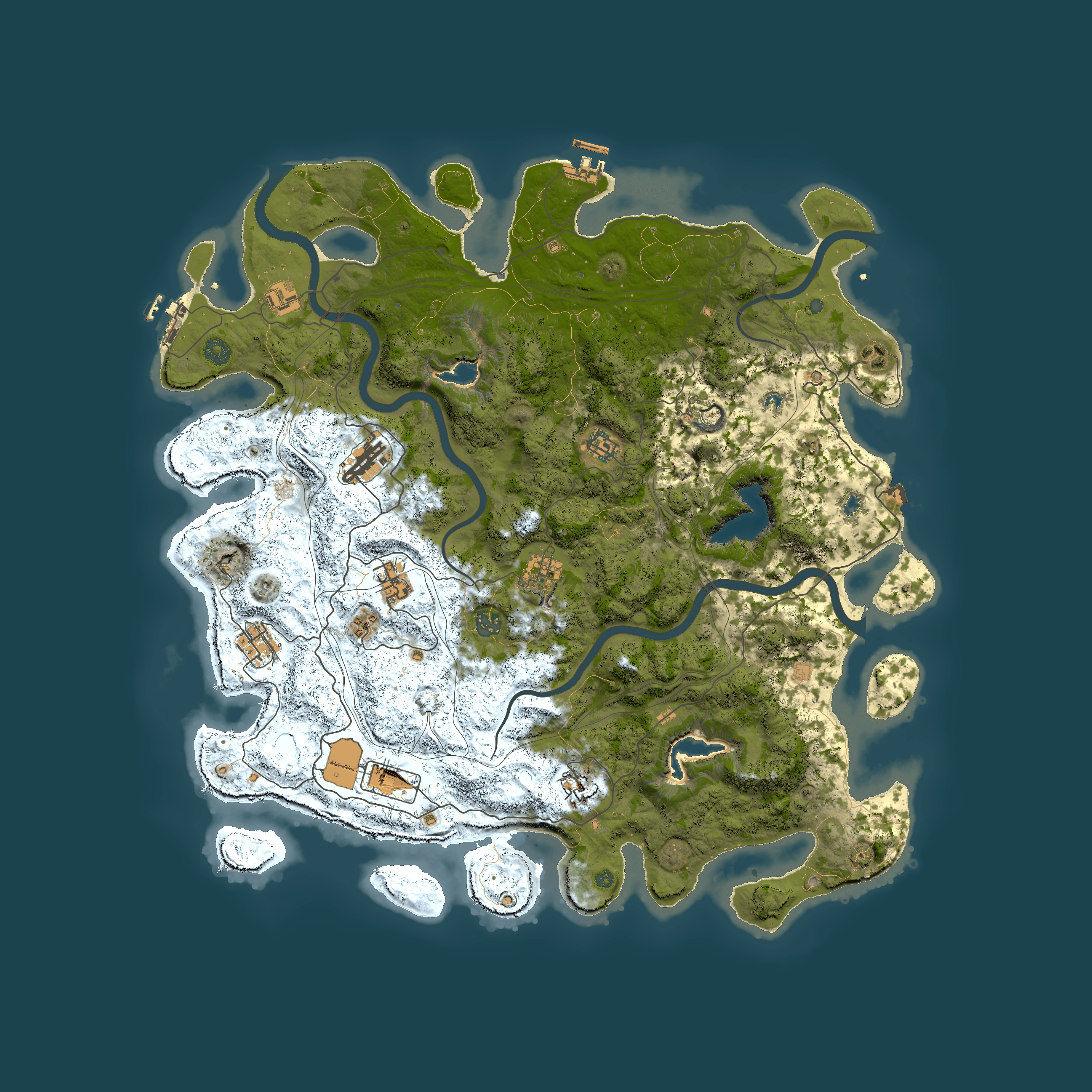 Full top-down render of Rust map seed 918596401, 4750x4750m