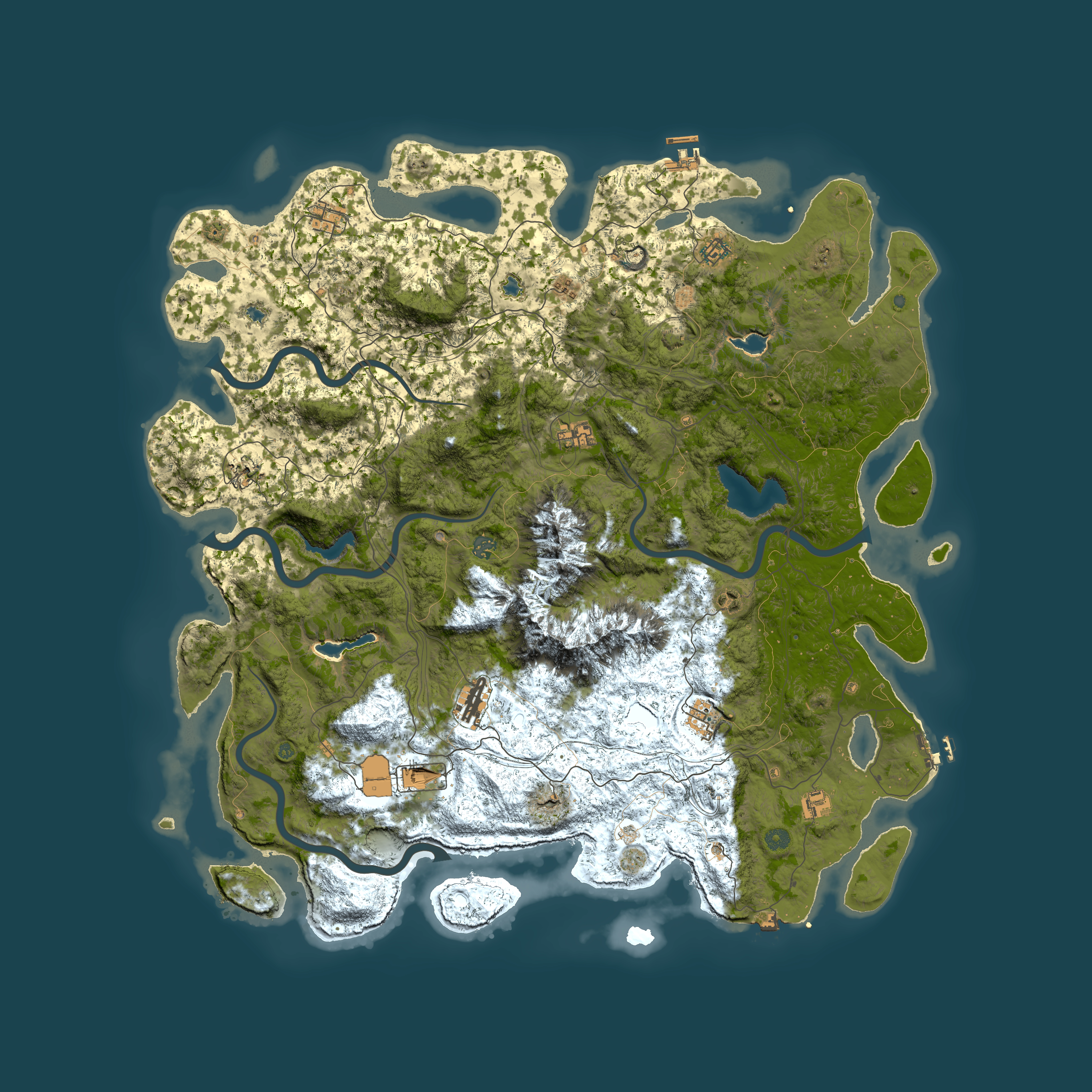 Full top-down render of Rust map seed 1732553639, 5500x5500m