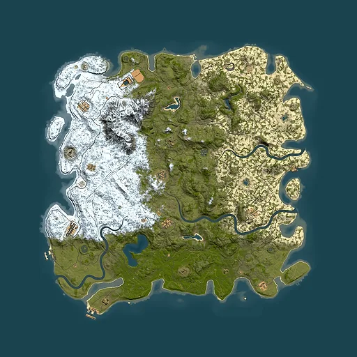 Rust map seed 866537980, 5800x5800m top-down preview